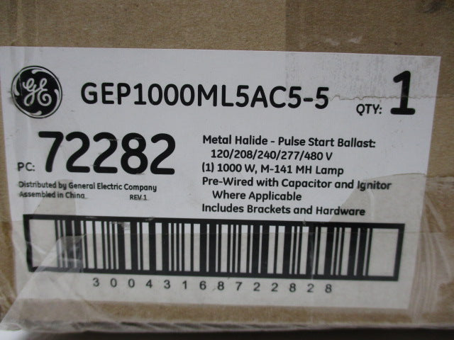 GENERAL ELECTRIC GEP1000ML5AC5-5  NSMP