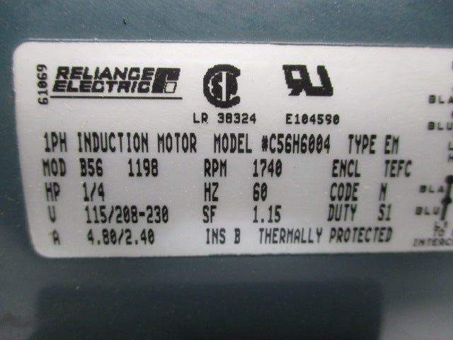 RELIANCE ELECTRIC C56H6004  NSNP