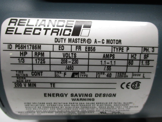RELIANCE ELECTRIC P56H1786M  NSNP