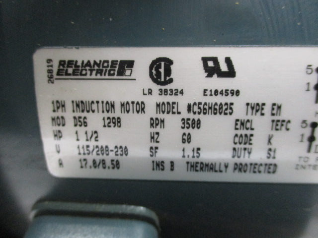 RELIANCE ELECTRIC C56H6025  NSMP