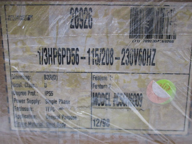 RELIANCE ELECTRIC C56H6009  NSMP