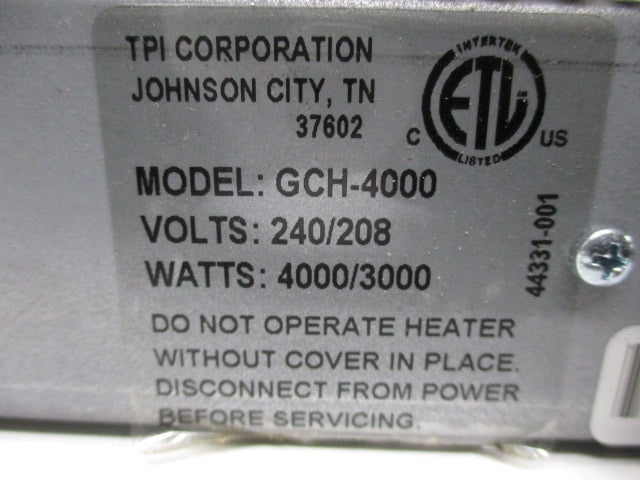TPI GCH-4000  NSNP