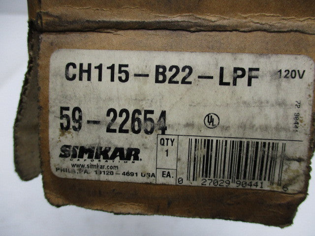 SIMKAR CH115-B22-LPF  NSMP