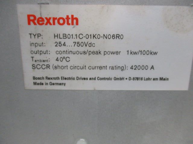REXROTH HLB01.1C-01K0-N06R0  UNMP