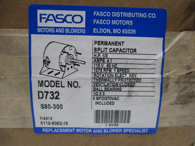 FASCO D732  NSFS