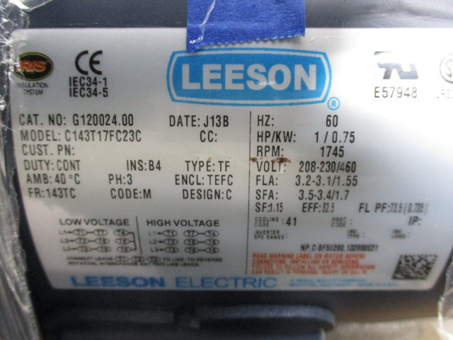 LEESON G120024.00 (C143T17FC23C)  NSMP