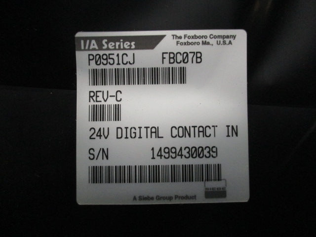 FOXBORO P0951CJ (FBC07B) NSMP