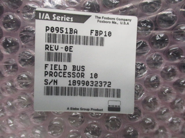 FOXBORO P0951BA (FBP10) NSMP