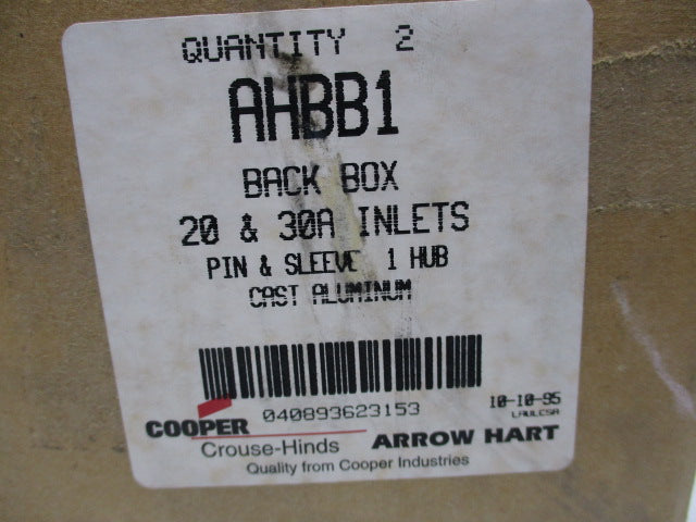 COOPER AHBB1 (QTY: 2) NSMP
