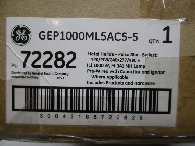 GENERAL ELECTRIC GEP1000ML5AC5-5 NSMP
