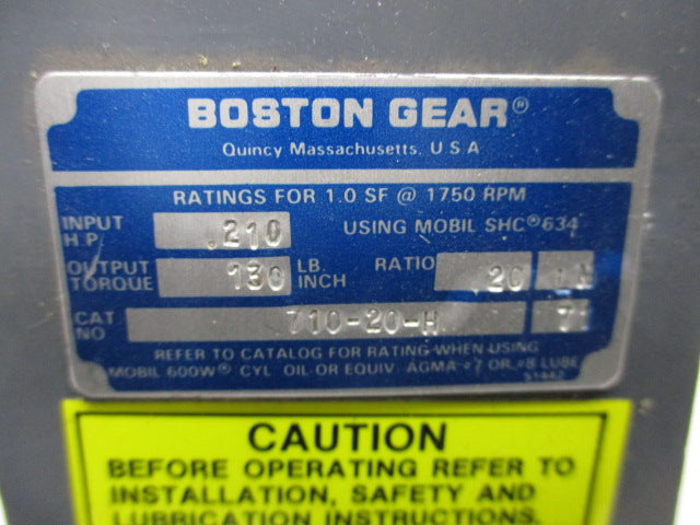 BOSTON GEAR 710-20-H NSMP