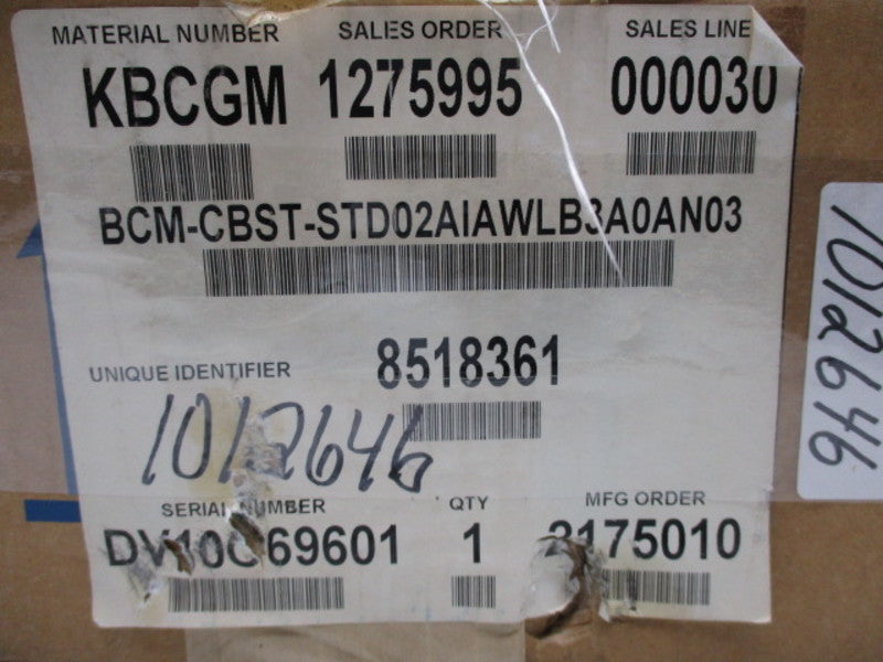 INDUSTRIAL SPARE PART BCM-CBST-STD02AIAWLB3A0AN03 NSMP