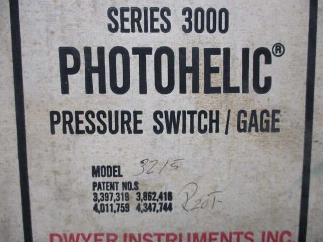 DWYER 3215C NSMP