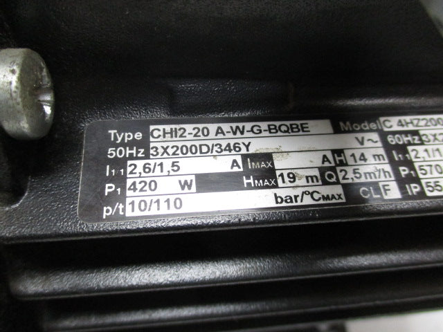 GRUNDFOS C4HZ20028P10023  UNMP