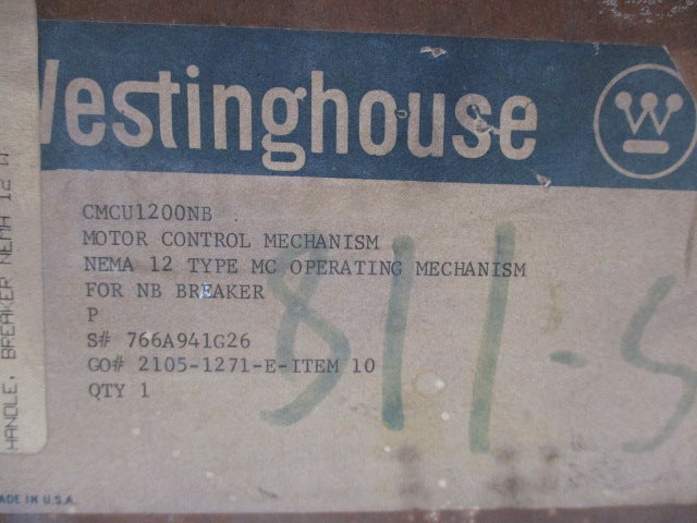 WESTINGHOUSE CMCU1200NB NSMP