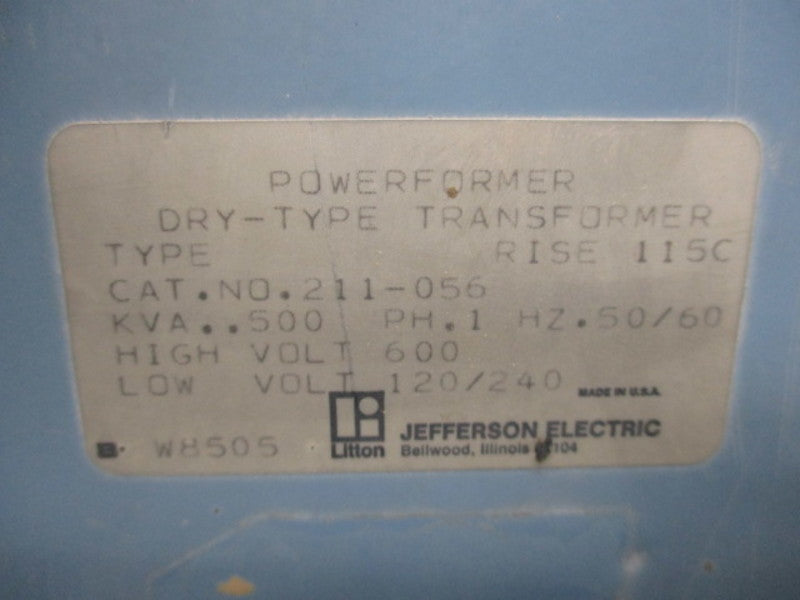 JEFFERSON ELECTRIC 211-056 NSNP