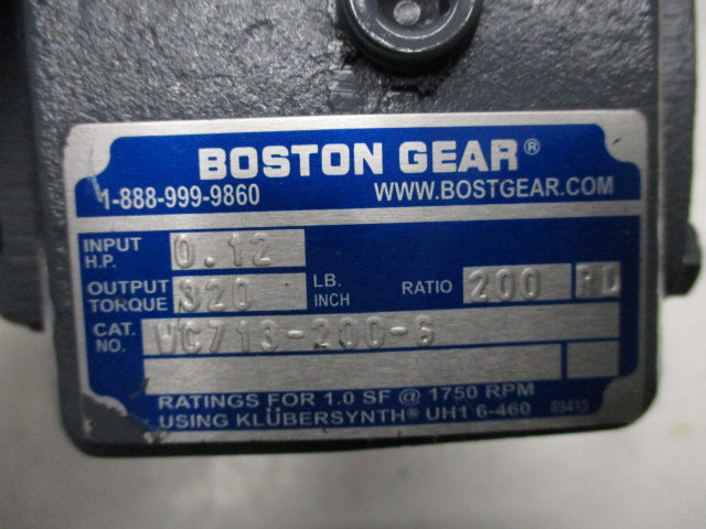 BOSTON GEAR WC713-200-G (52395) NSMP