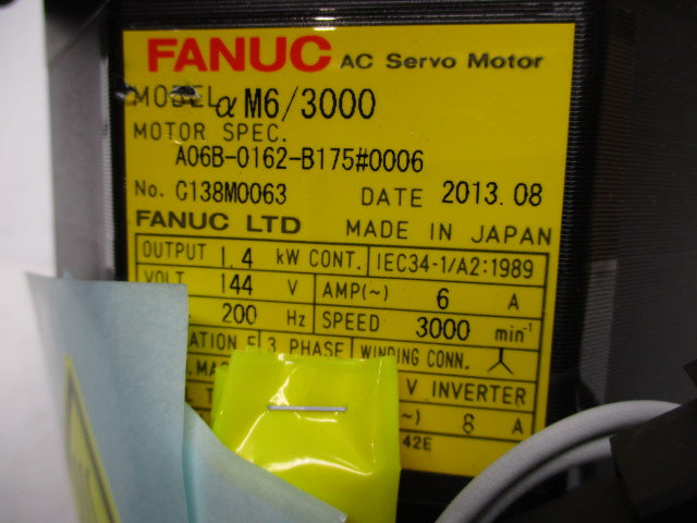 FANUC A06B-0162-B175#0006 NSMP