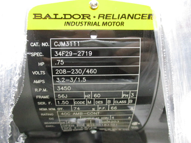 BALDOR CJM3111 NSMP