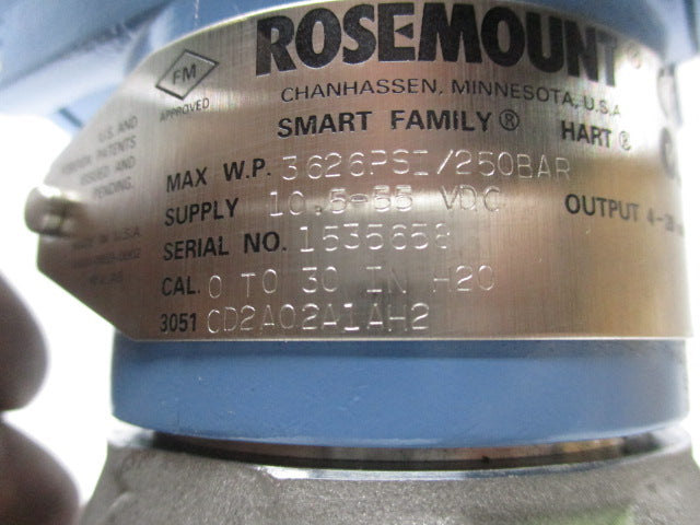 ROSEMOUNT 3051CD2A02A1AH2 NSMP