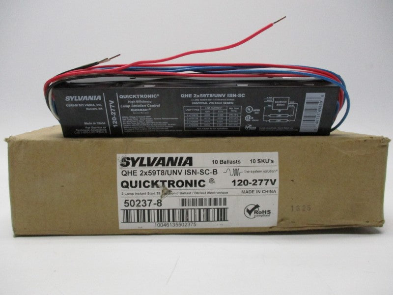 SYLVANIA QHE2X59T8/UNV-ISN-SC-B (QTY 10) NSMP