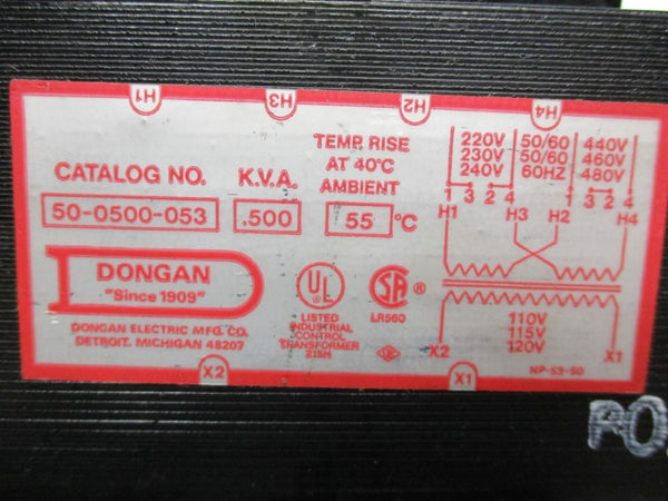 DONGAN 50-0500-053 460/480V UNMP