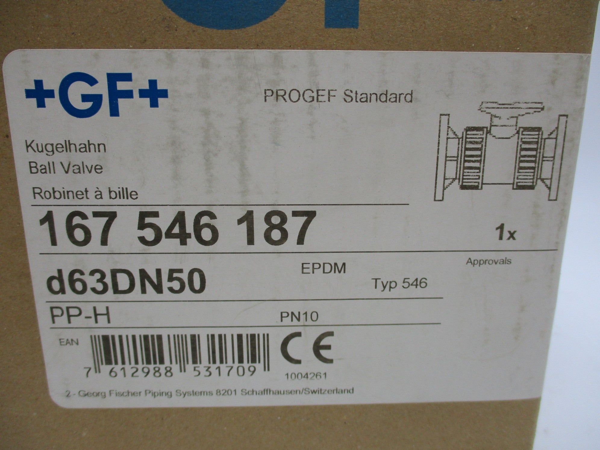 GEORG FISCHER 167.546.187 TYPE 546 NSMP