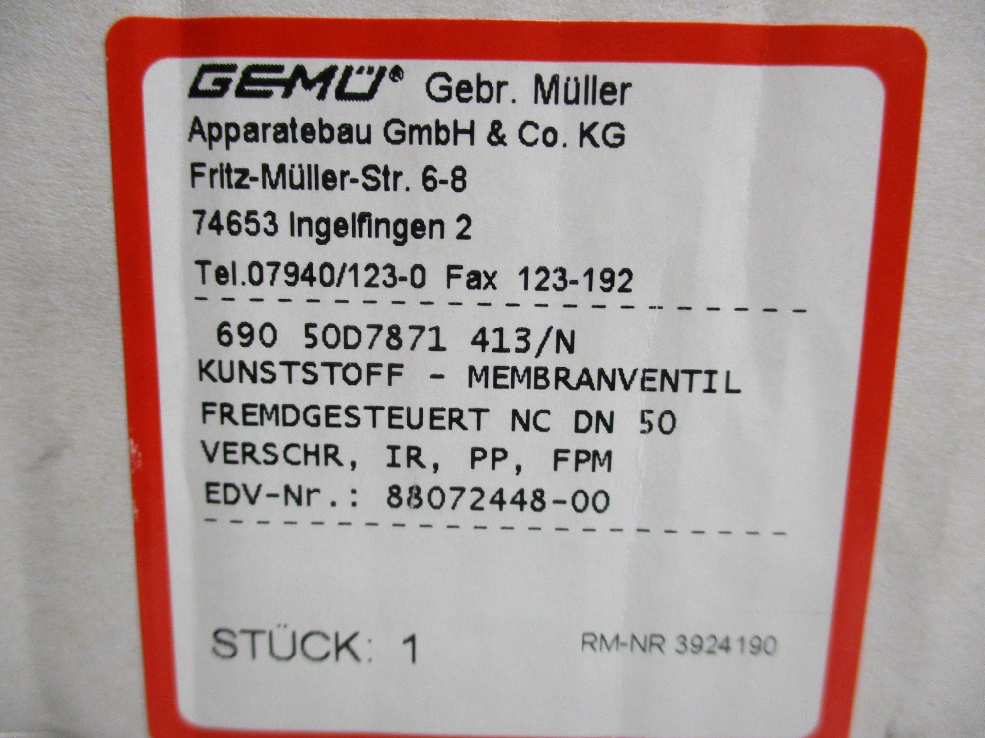 GEMU 88072448-00 NSMP