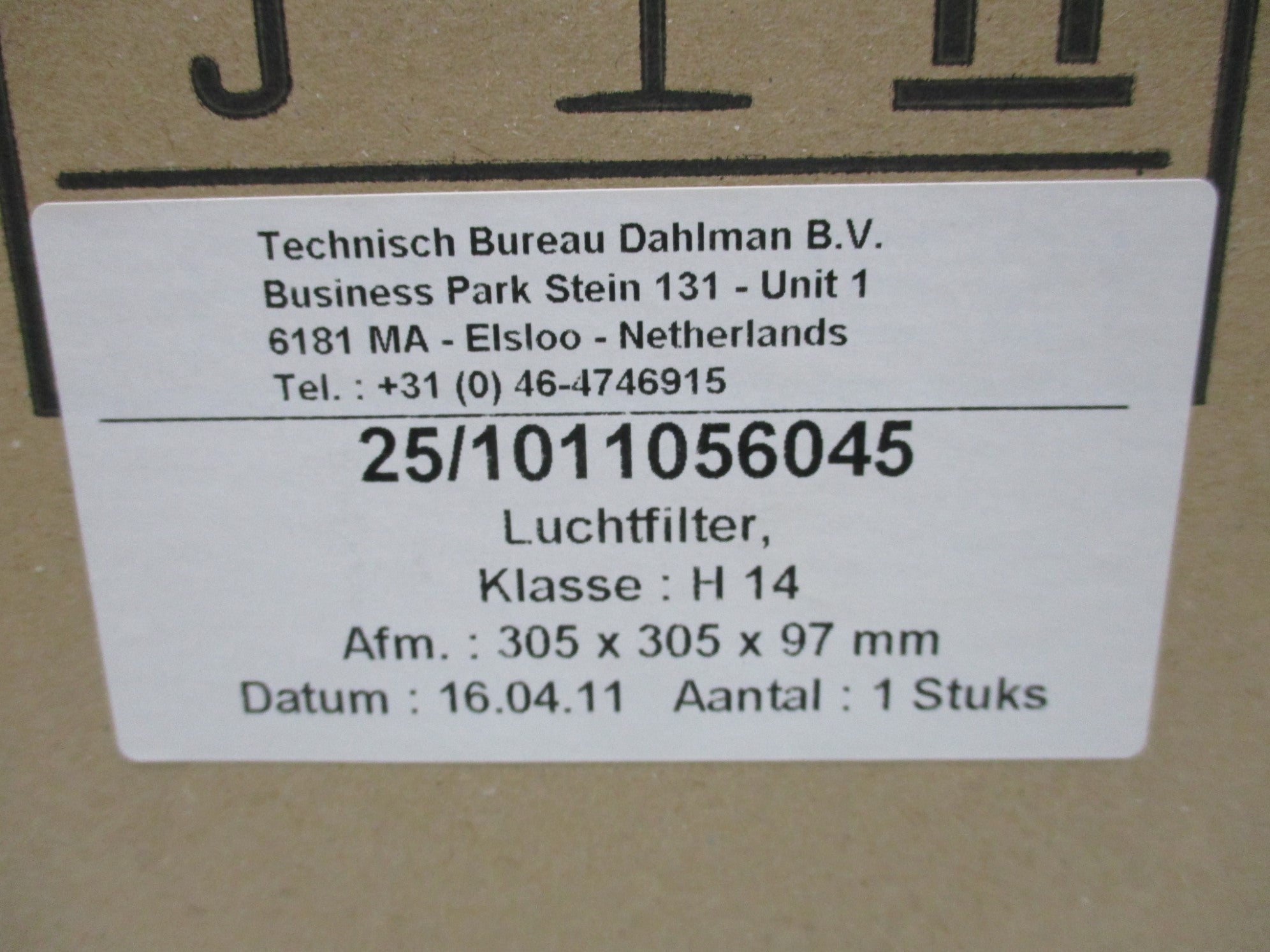 DAHLMAN 25/1011056045 TYPE H14 NSMP