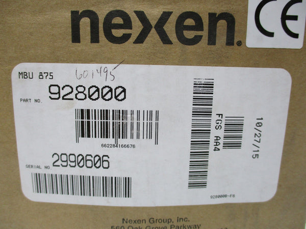 NEXEN 928000 MBU875 120PSI NSMP