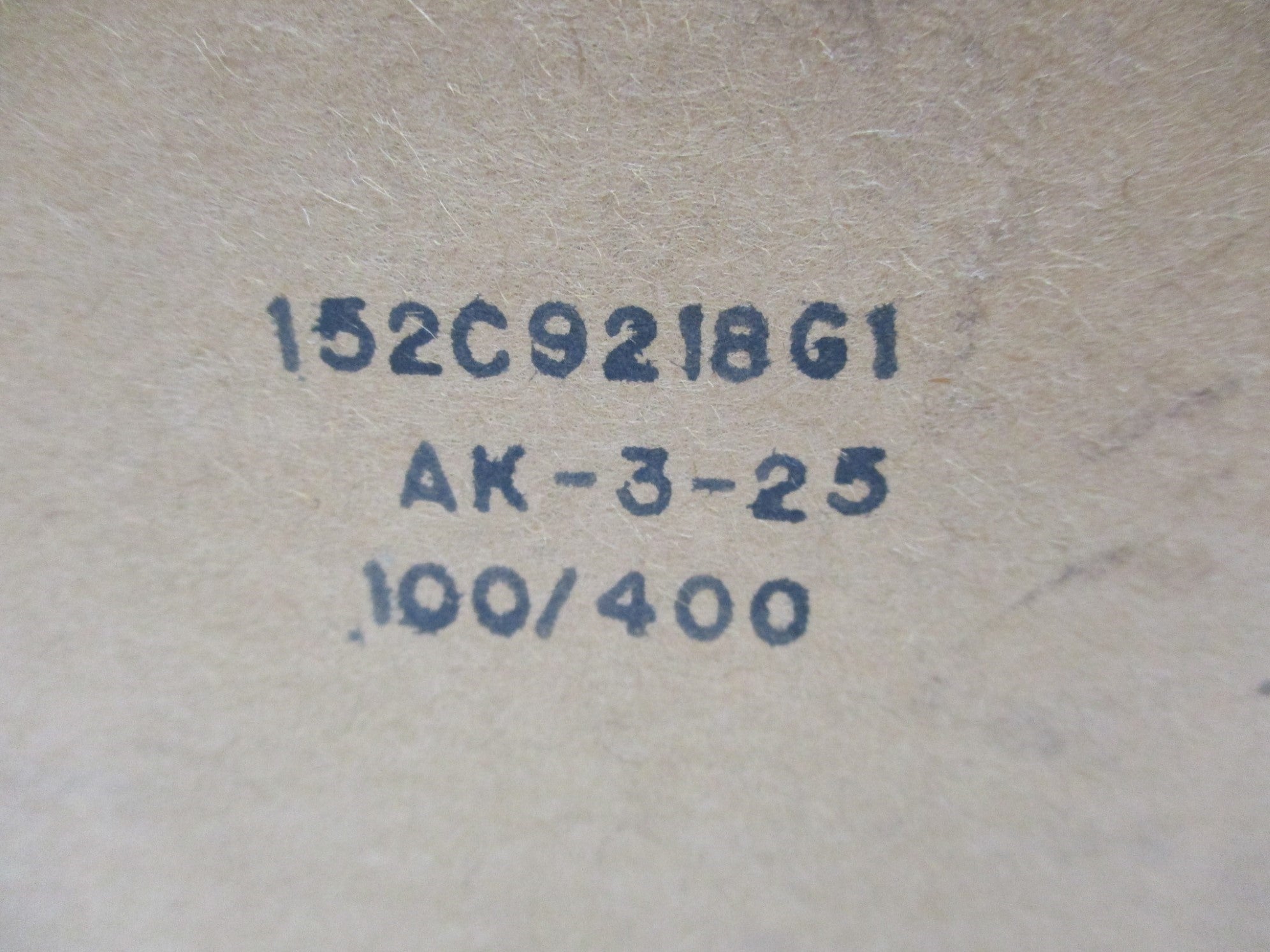 GENERAL ELECTRIC AK-3-25 NSFS