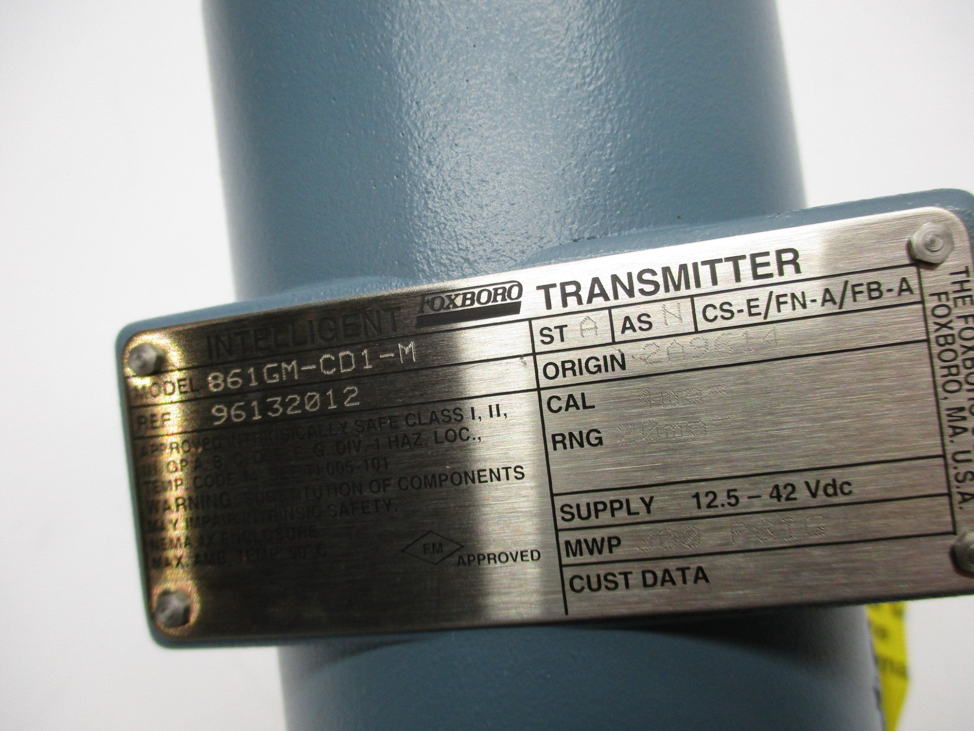 FOXBORO 861GM-CD1-M NSMP