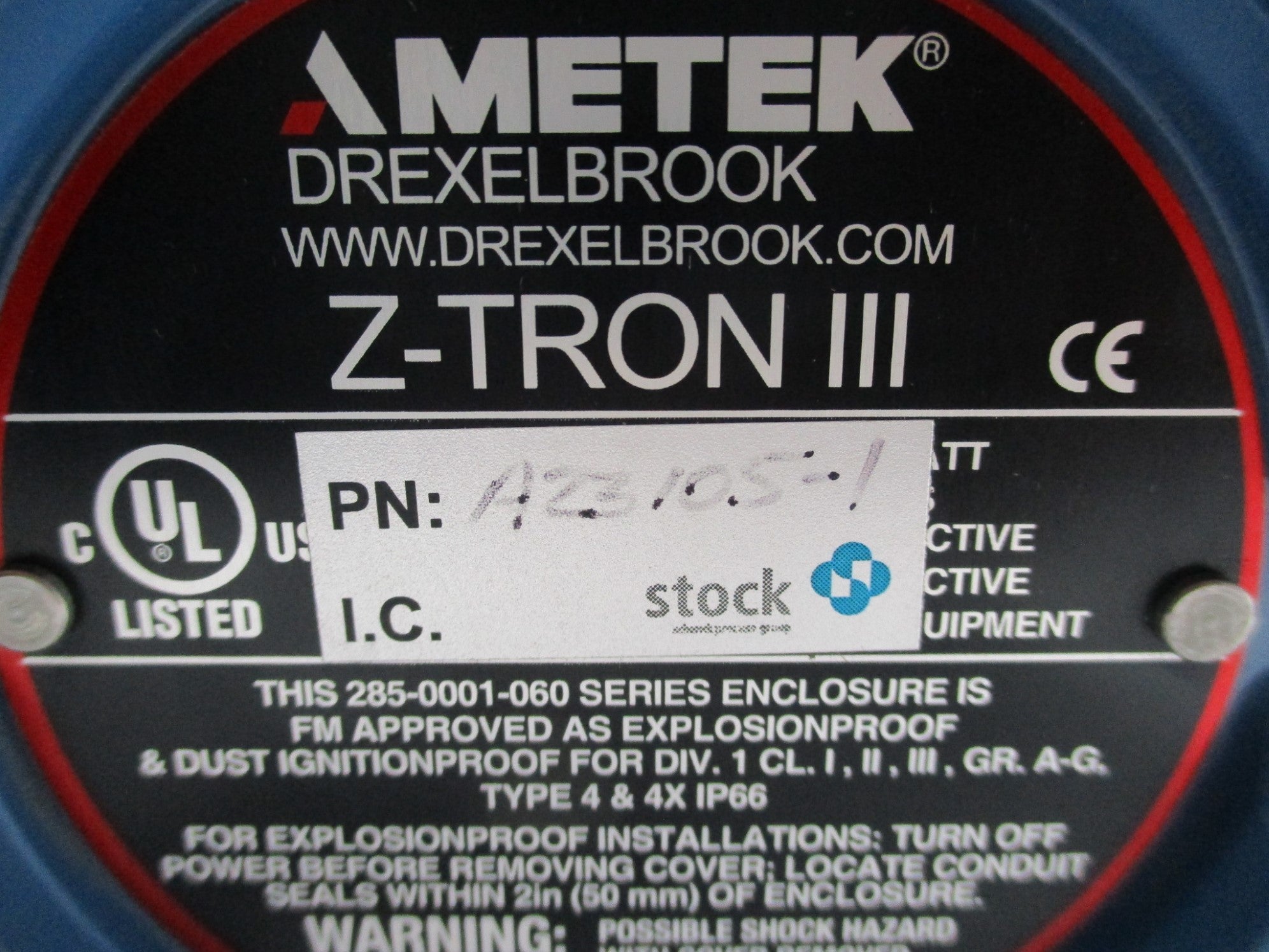 AMETEK Z00-205AC A23105-1 NSNP
