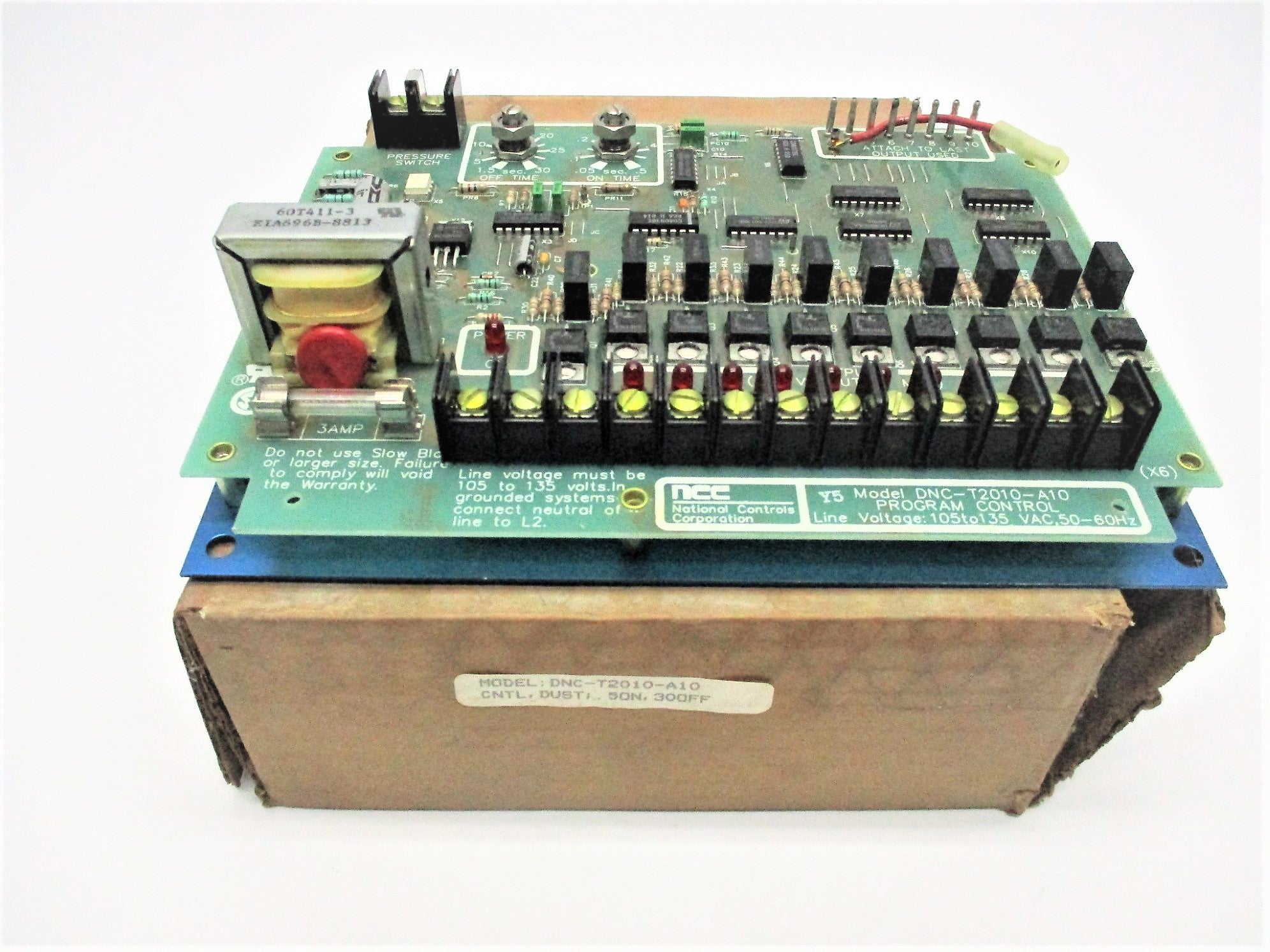 NCC DNC-T2010-A10 105-135VAC 1.5-30S/0.5-.5S NSMP