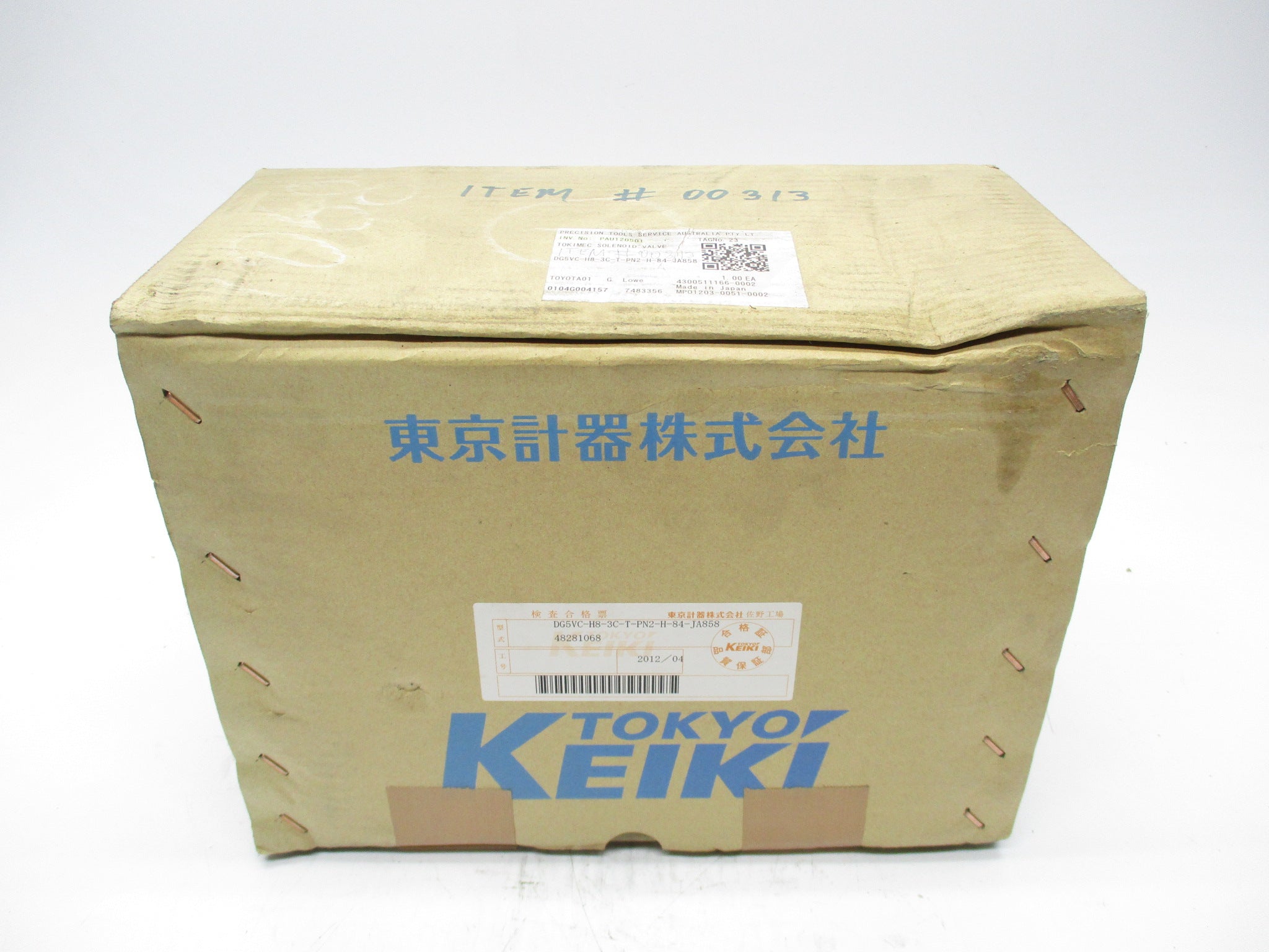 TOKYO KEIKI TCG62-06-FVY-F-PN2-H-16-SH-S189 NSMP