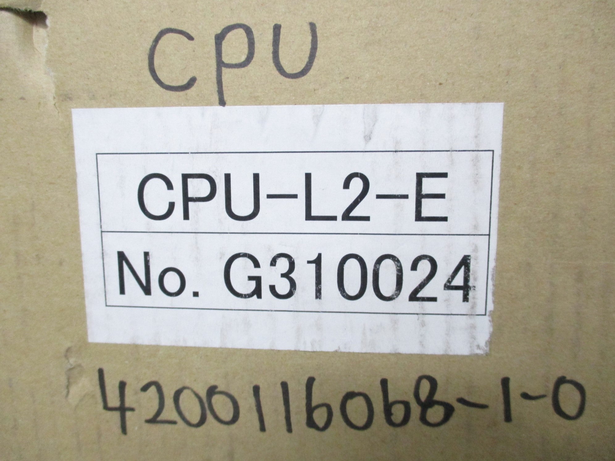 EL HAGIWARA G310024 (CPU-L2-E) NSMP
