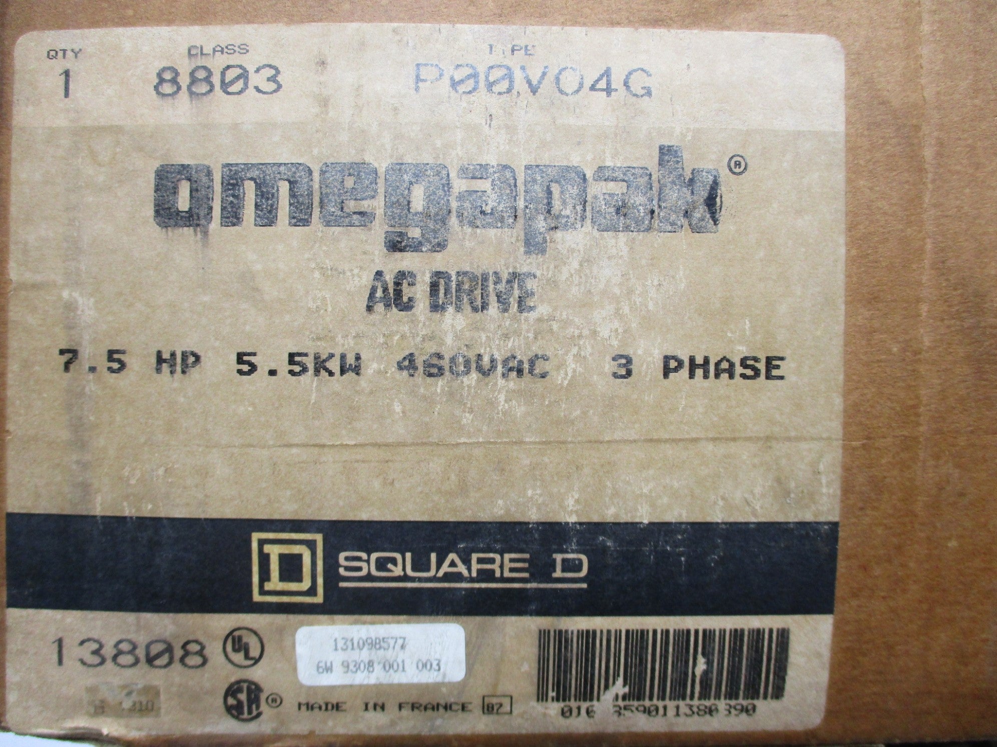 SQUARE D P00VO4G NSMP