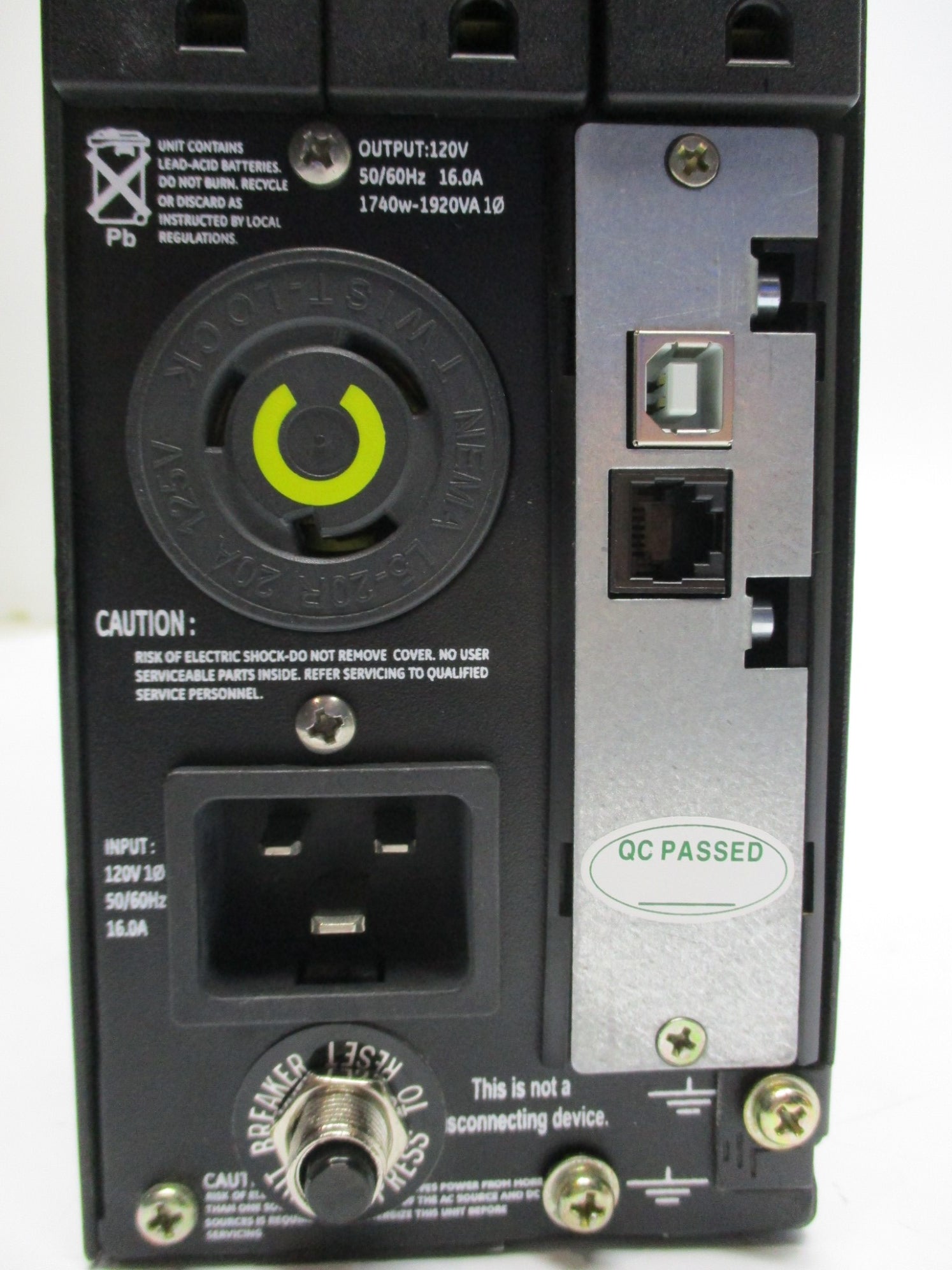 GENERAL ELECTRIC VH2000 UL NSMP