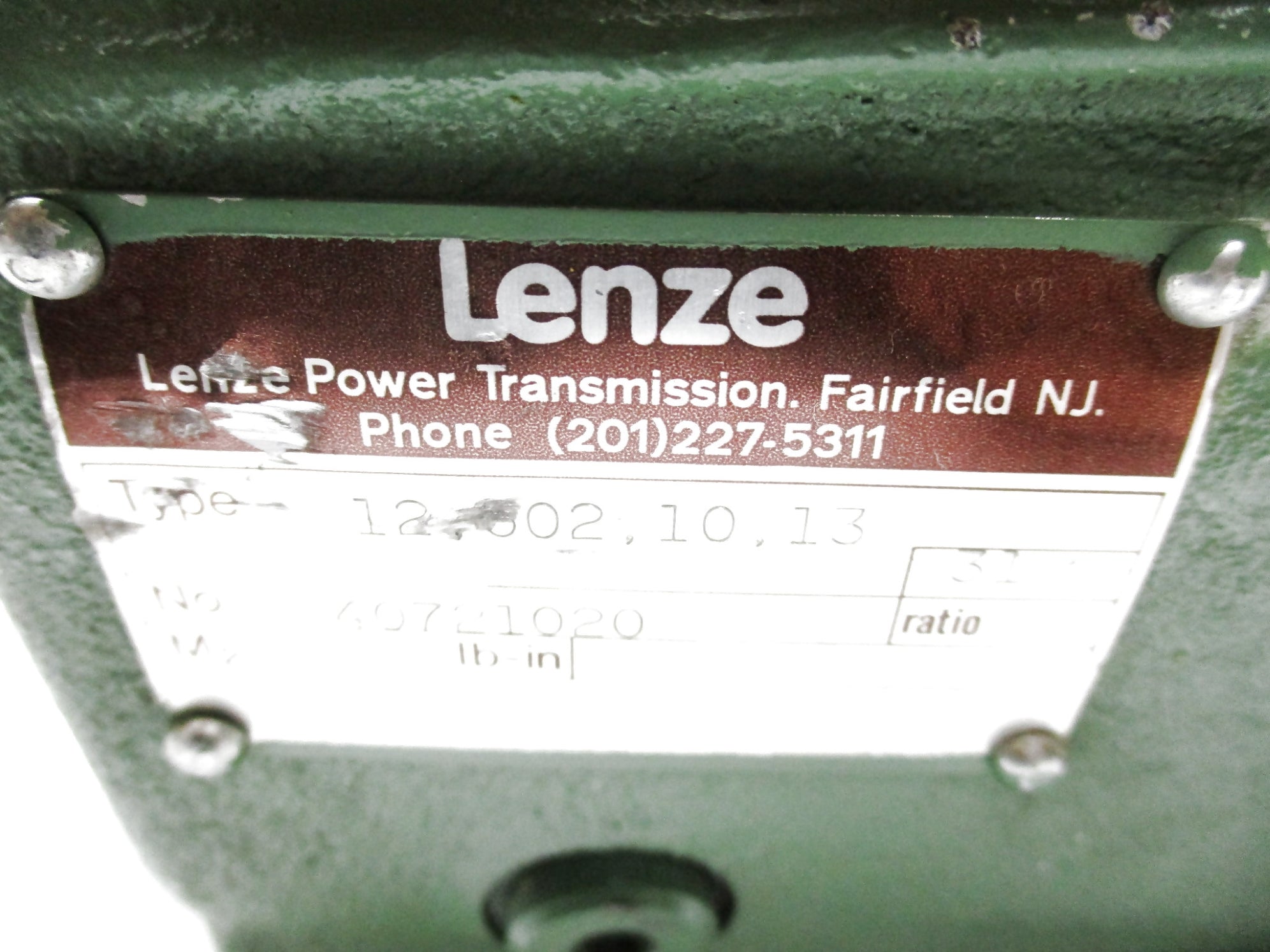 LENZE 12.602.10.13 UNMP