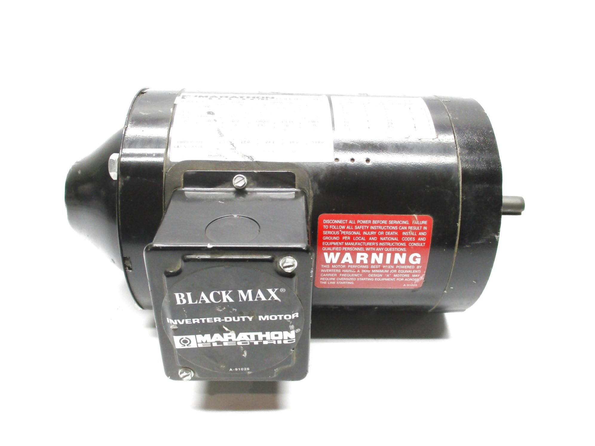 MARATHON ELECTRIC Y534 MODEL HVJ-56H17T5301B UNMP