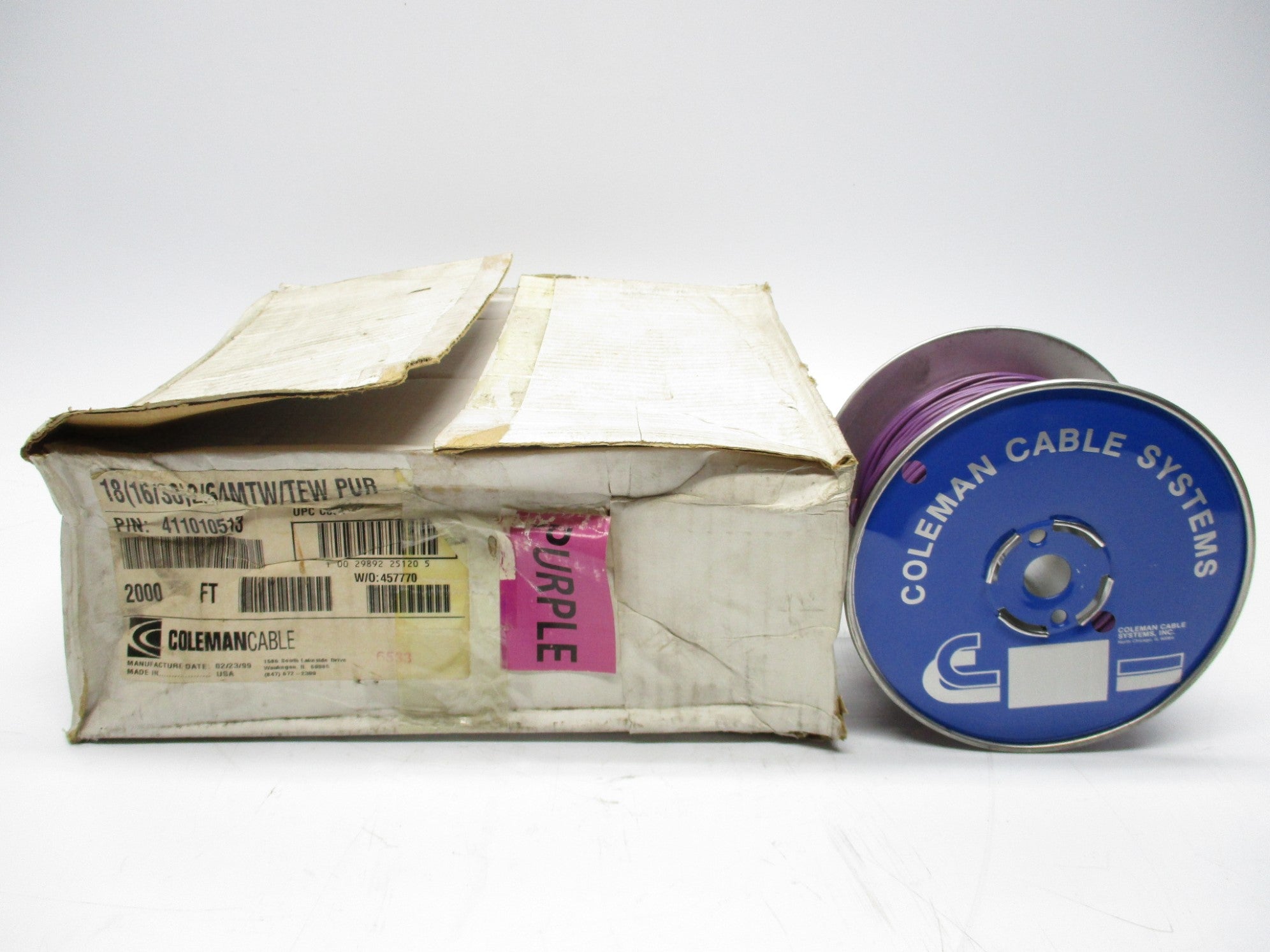 COLEMAN CABLE 411010513 (PKG OF 4) NSMP
