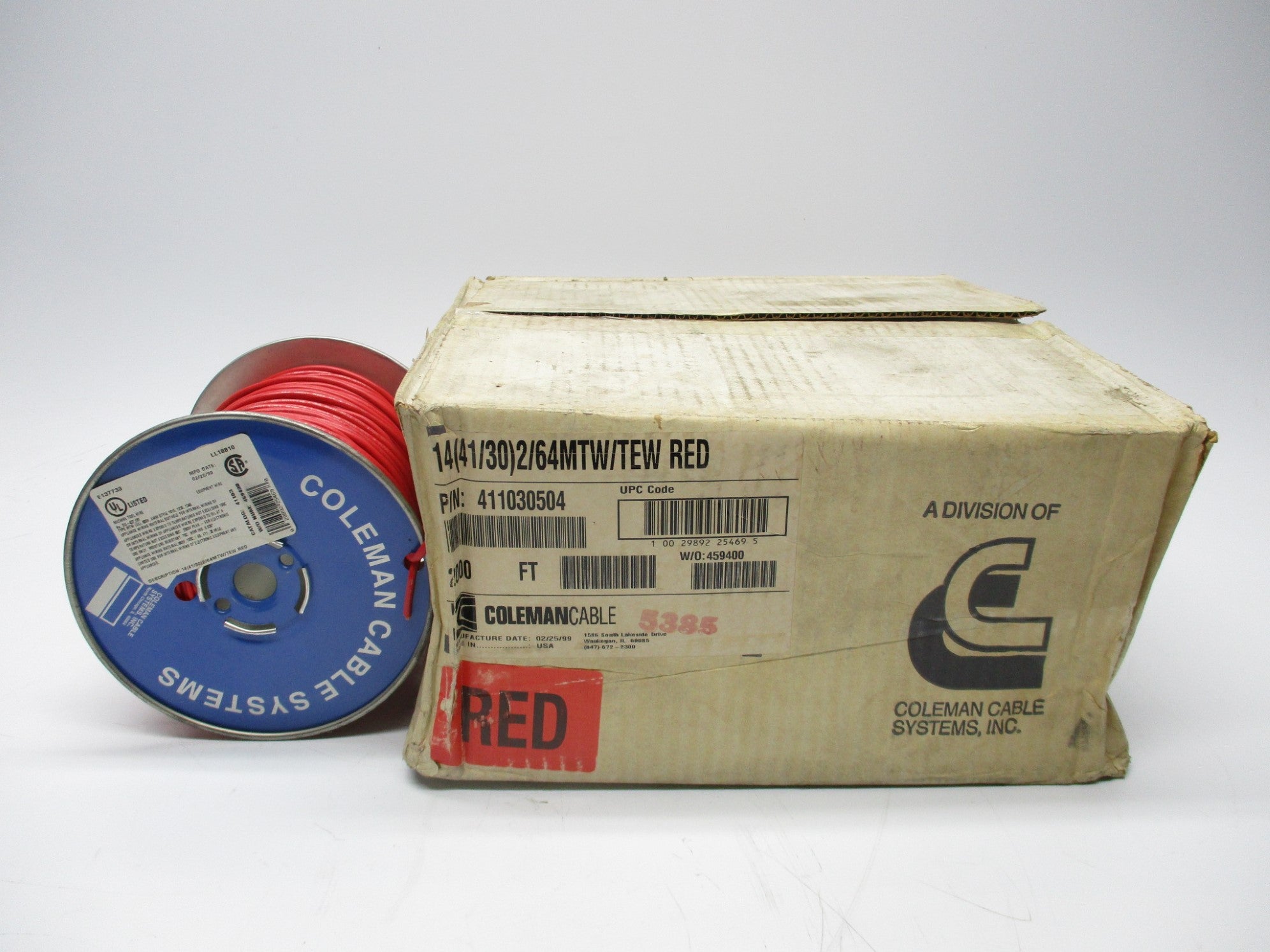 COLEMAN CABLE 411030504 (PKG OF 4) NSMP