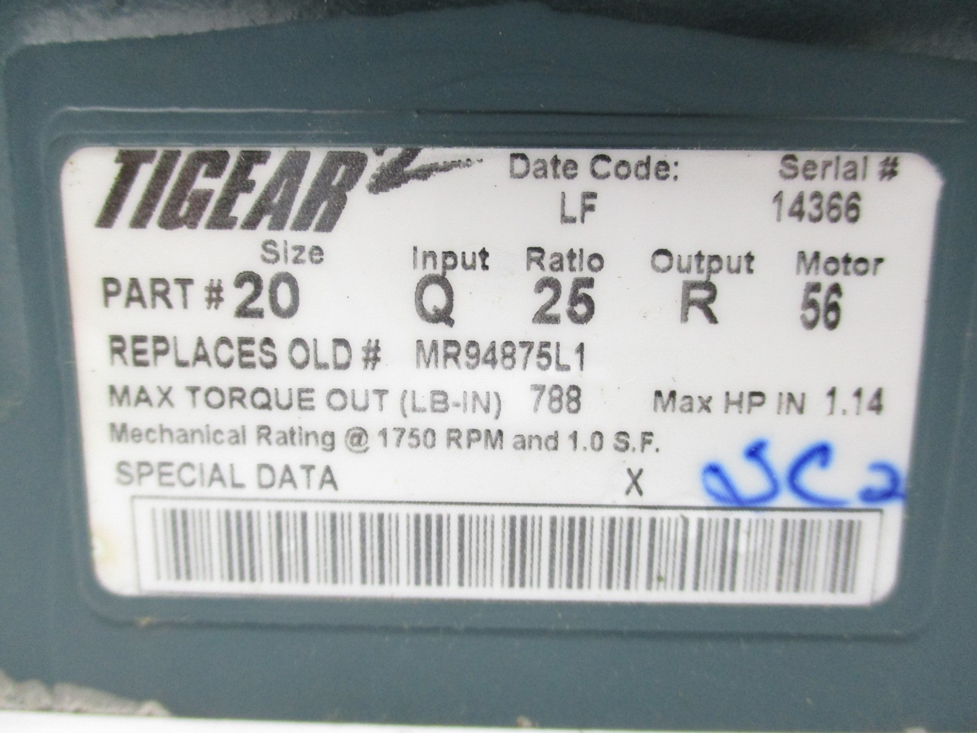 DODGE 20Q25R56 NSMP