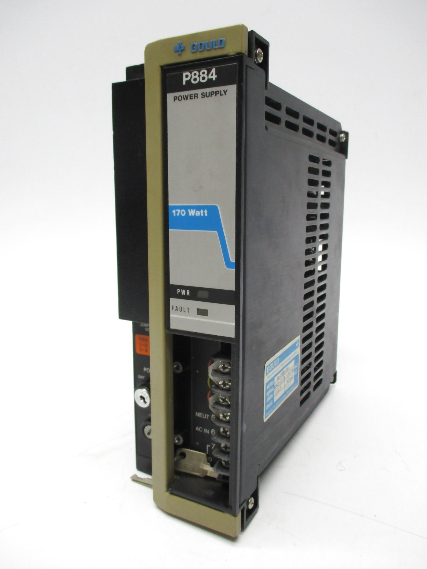 GOULD MA-P884-001 120/240VAC 5/2.5A (NO KEY) UNMP