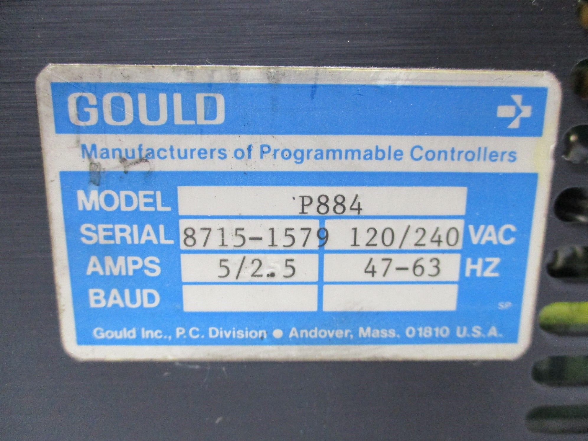 GOULD P884 UNMP