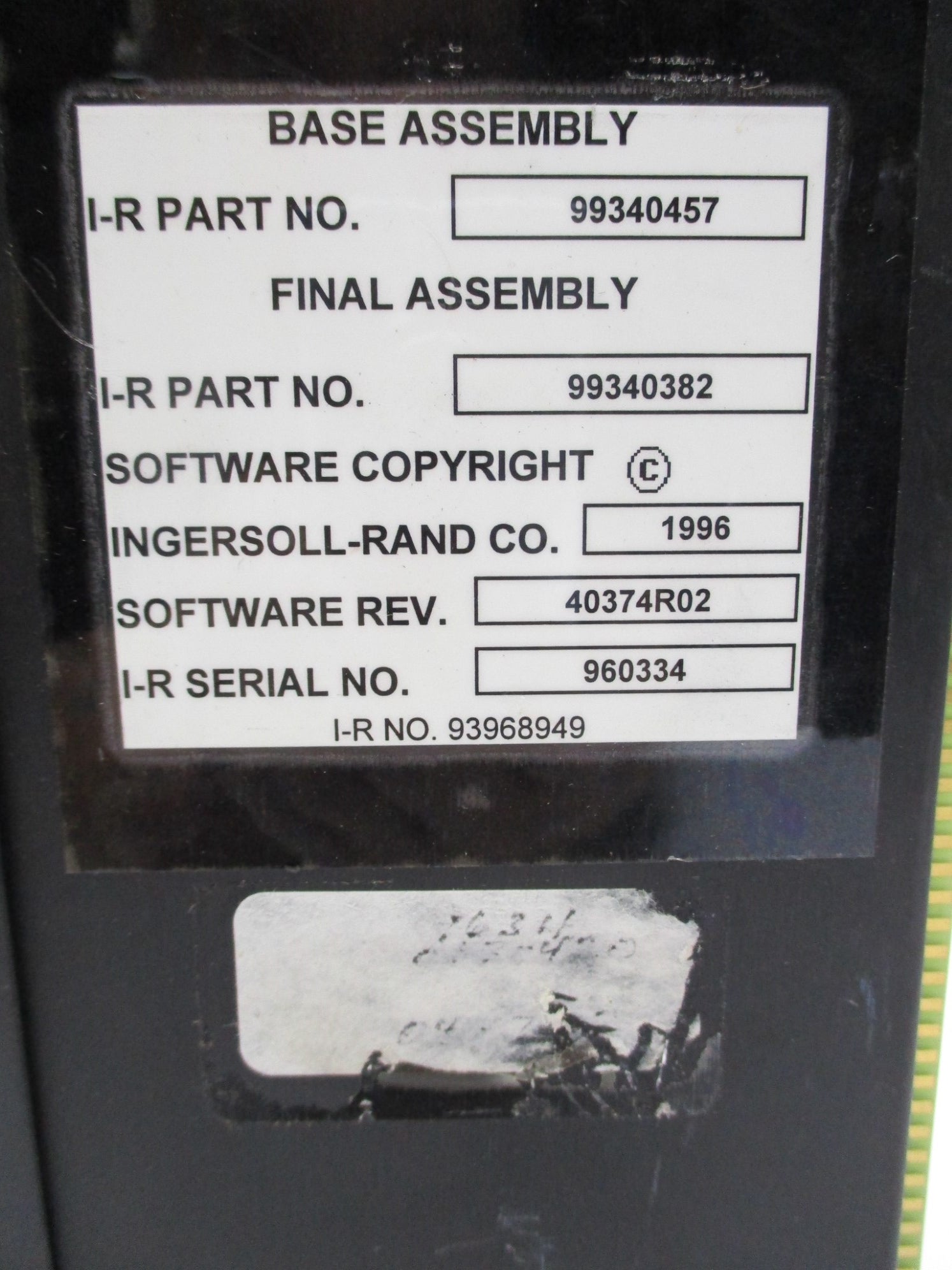 INGERSOLL-RAND 99340382 UNMP