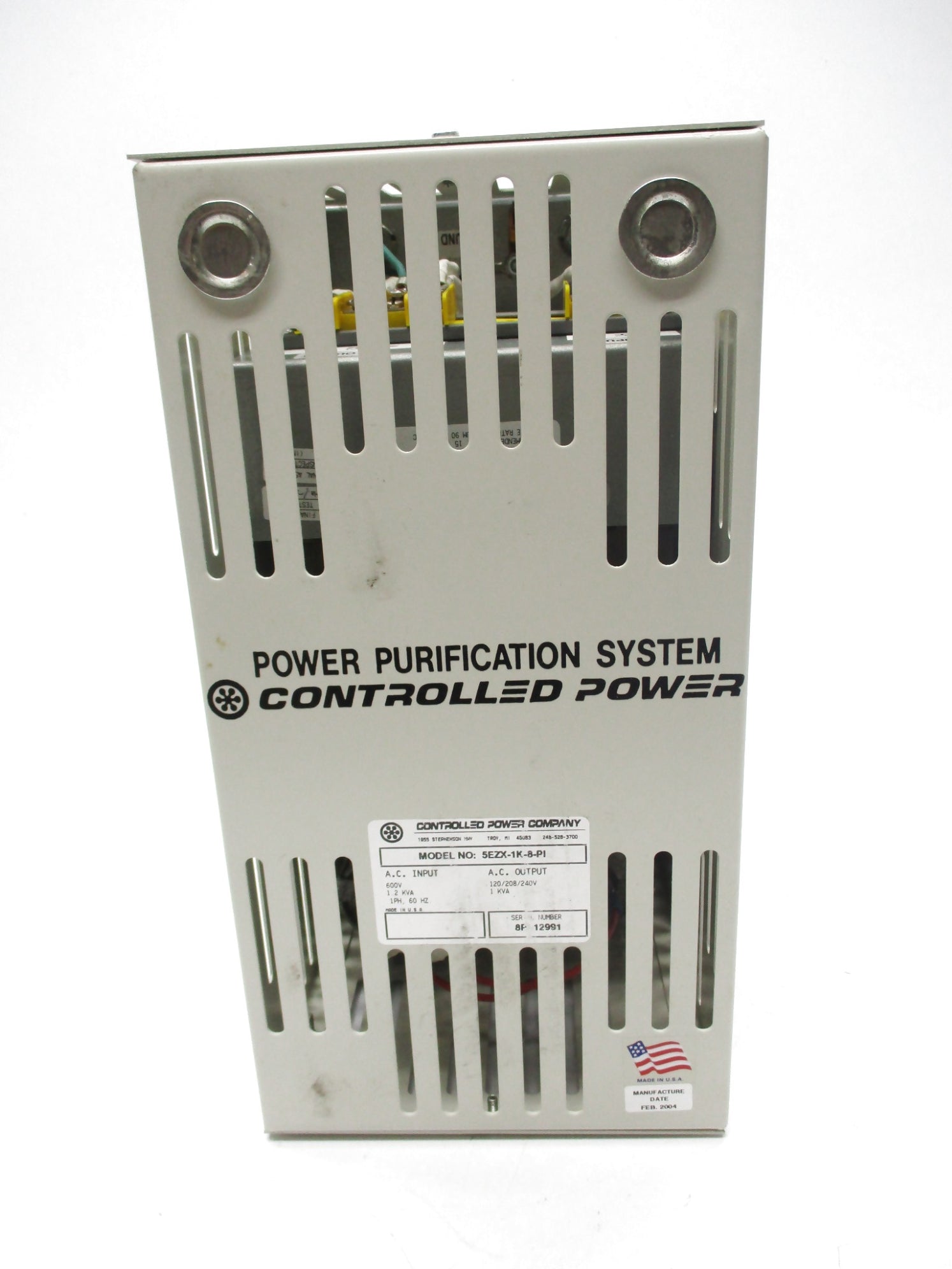 CONTROLLED POWER 5EZX-1K-8-PI NSNP