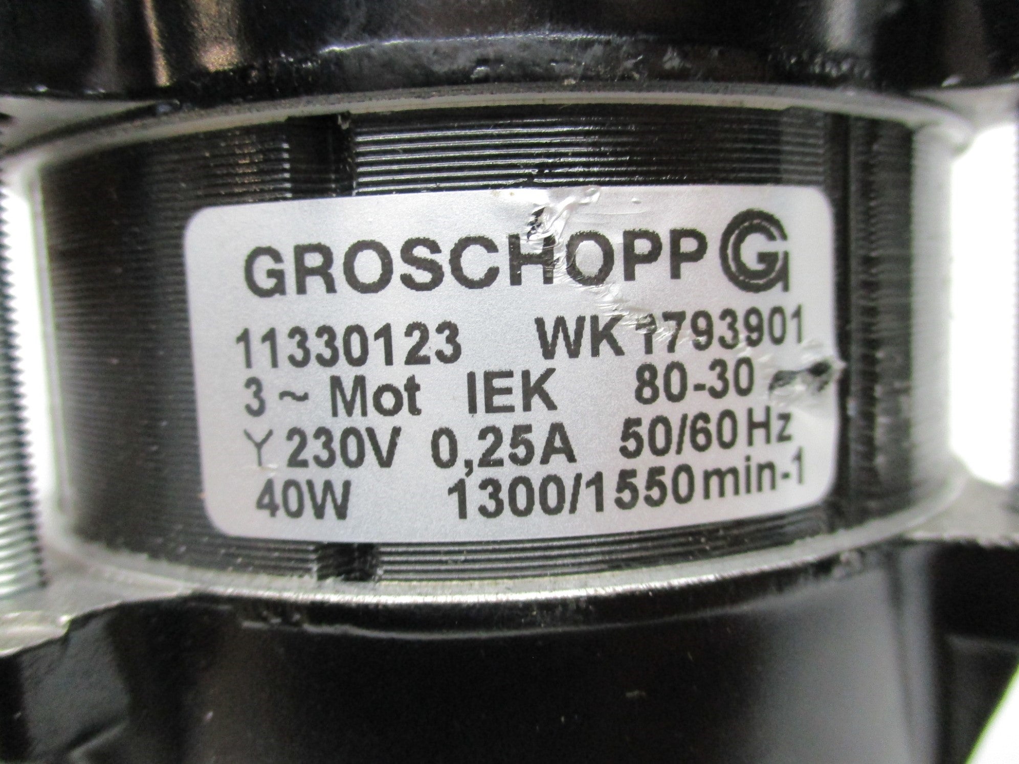 GROSCHOPP WK1793901 IEK80-30 NSNP