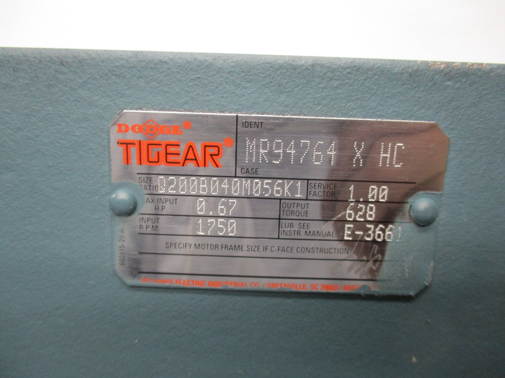 DODGE MR94764-X-HC NSNP