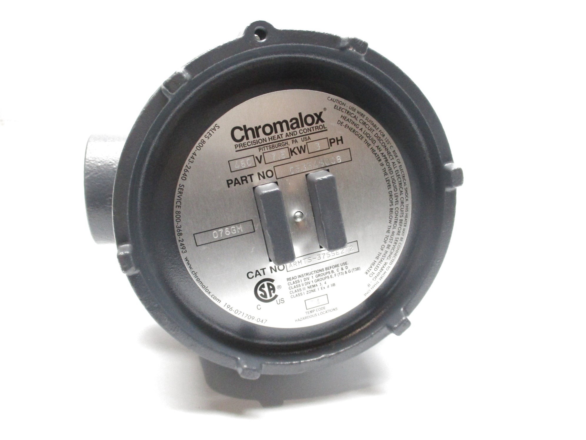CHROMALLOX ARMTS-3755E2T2 053548008 NSNP